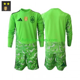Camiseta España Portero Niño Tercera Equipación 2026/2027 Manga Larga